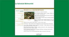 Desktop Screenshot of la-salvetat-belmontet.fr